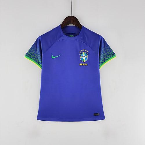 22/23 brazil Visitante Feminina Camisa