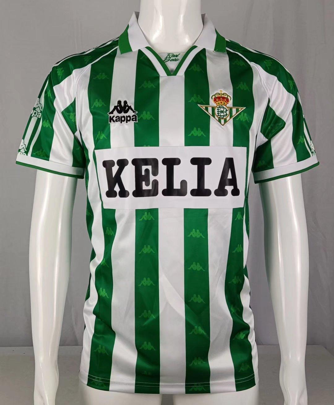 1996-1997 Real Betis fan version King's Cup version Titular