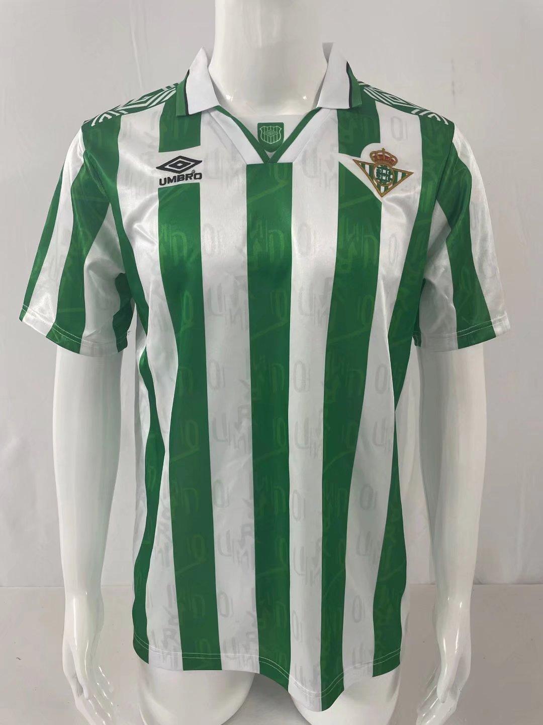94/95 Real Betis fan version King's Cup version Titular