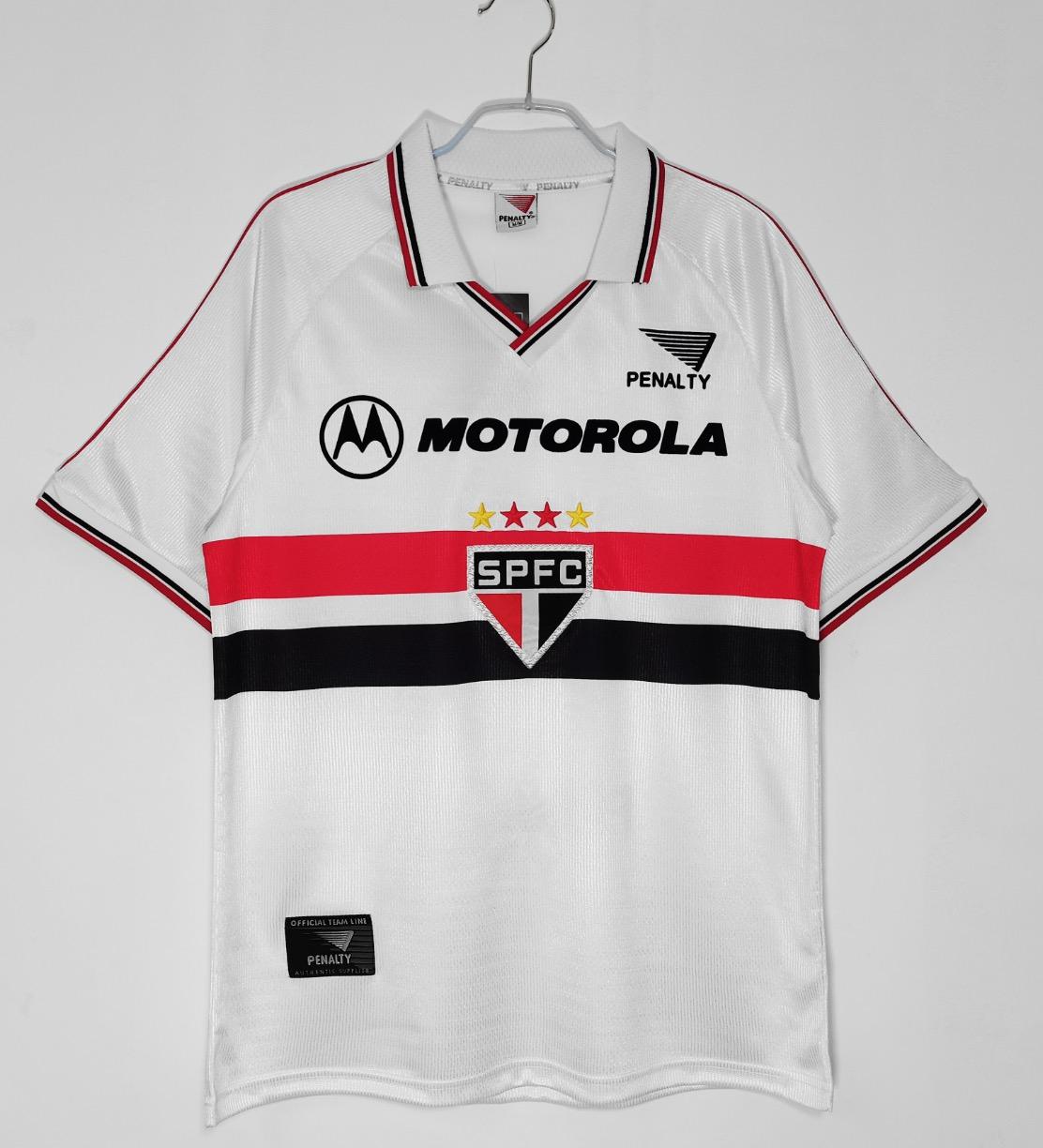 Retrô Sao paulo 2000 Titular S-XXL (SP114)