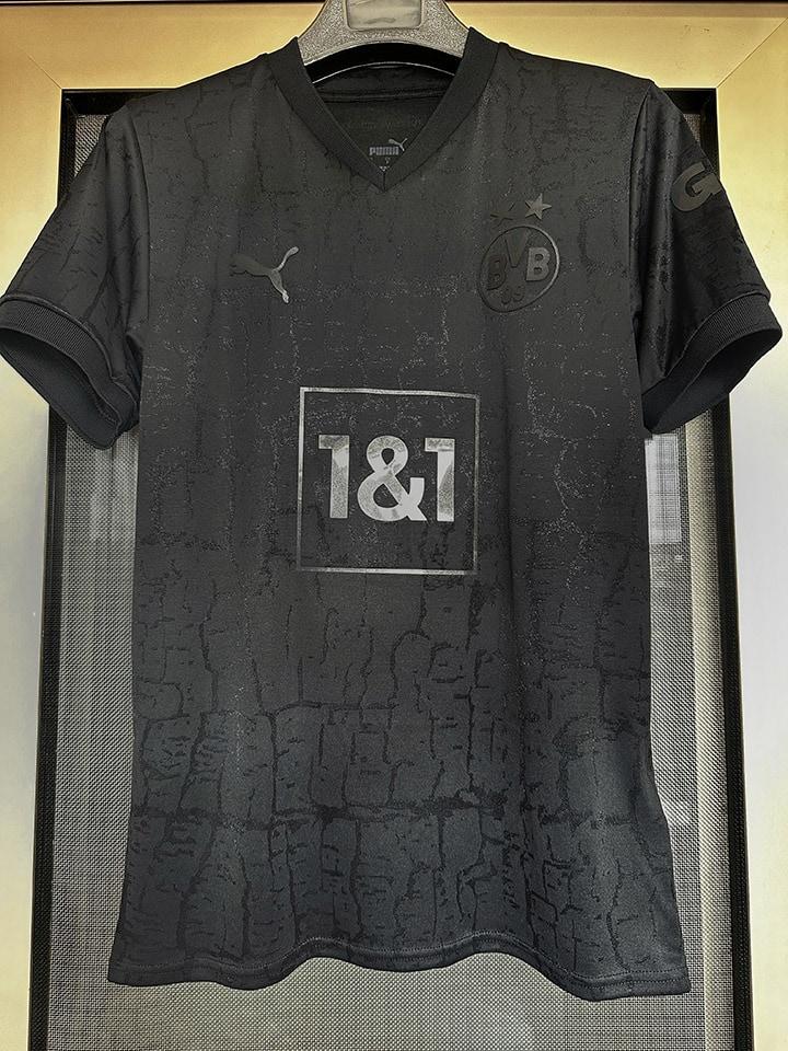 22/23 Dortmund Preta Edição Especial Camisa