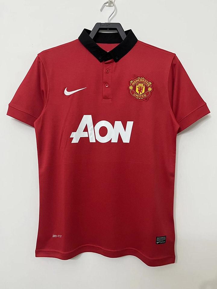 2013/14 Manchester United Titular Retrô Camisa