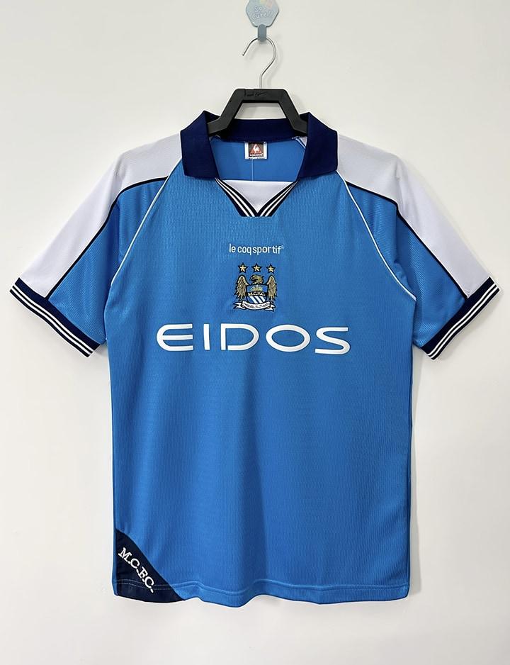 1999/01 Retrô Manchester city Titular