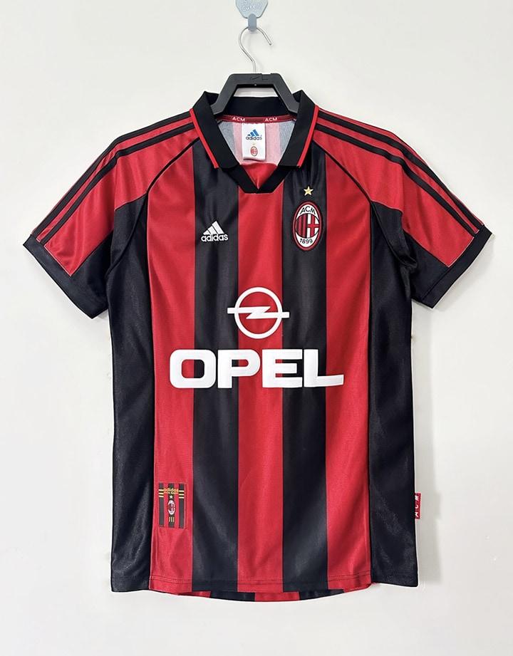 98/99 Retrô AC Milan Titular