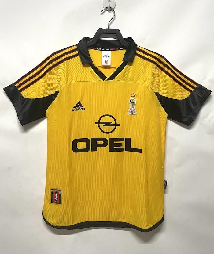 Retrô AC Milan 99/00 awayS-XXL