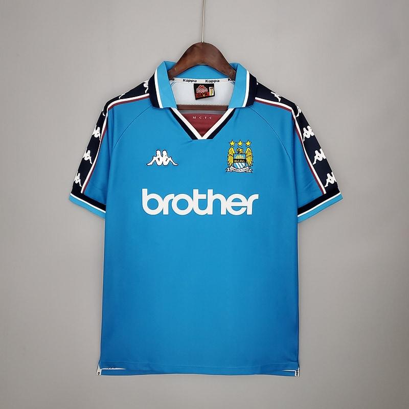 1997/98 Retrô Manchester city Titular