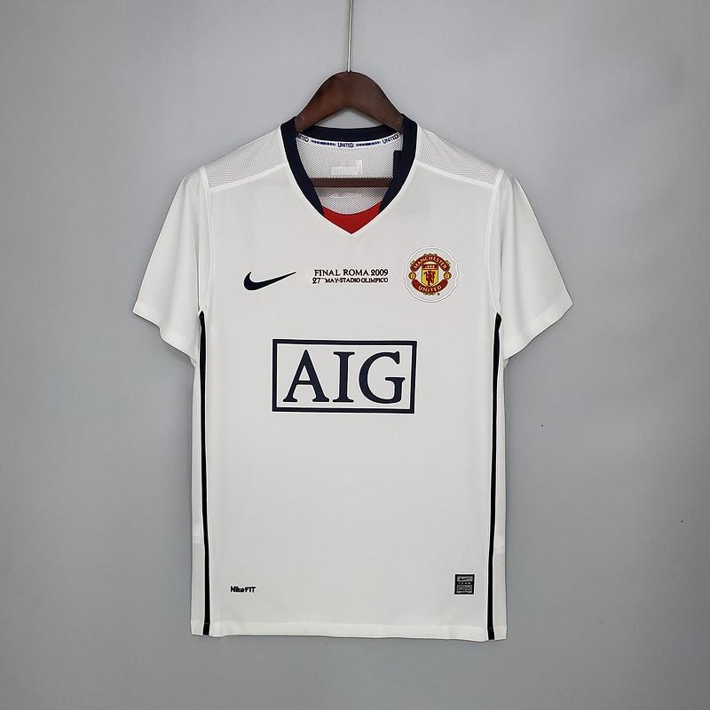 2008/09 Manchester United Visitante Retrô Camisa