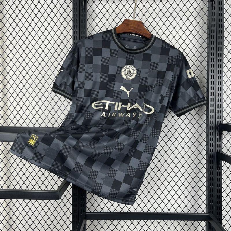 Manchester City 1989/91 Titular Retrô Jersey1