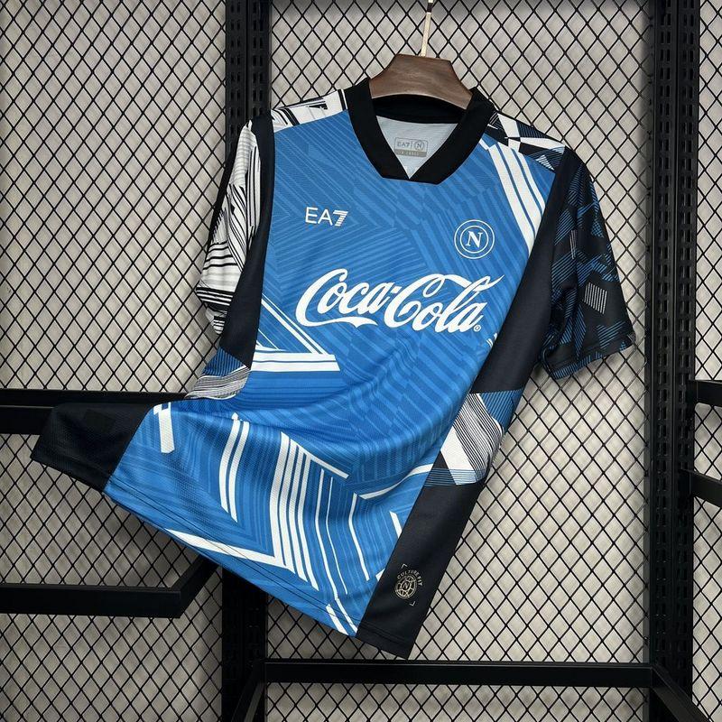 Napoli 20/24/25 Coca-Cola Joint edition Camisa S-XXXXL(B6ED)