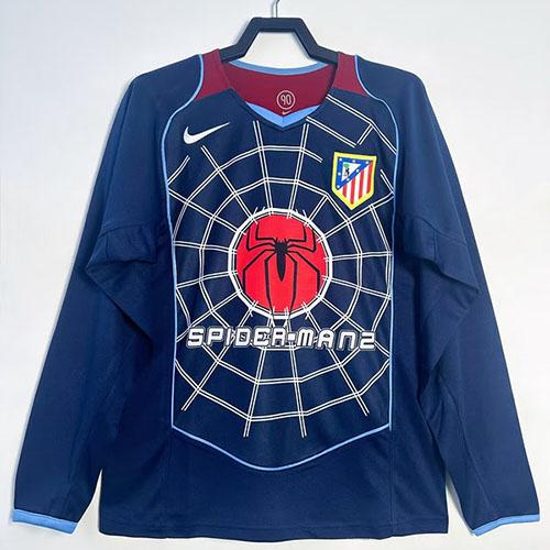 Retrô Manga Longa Atletico Madrid 04/05 Visitante