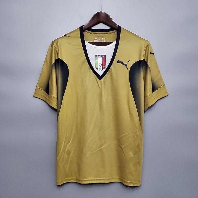 2006 Italy Goleiro Retrô Camisa