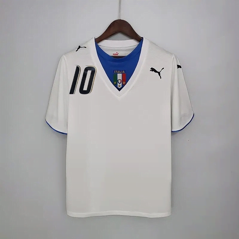 2006 Italy Visitante Retrô Camisa