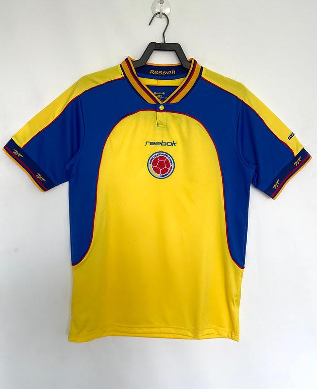 Colombia 2001 Titular Retrô Soccer Camisa