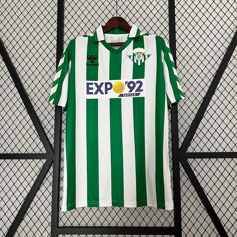88/89 Real Betis Titular Retrô Camisa
