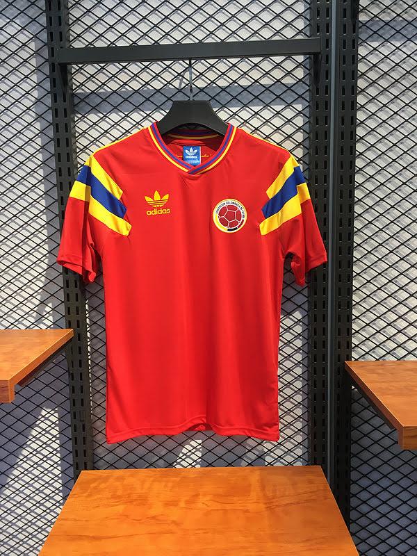 Colombia 1990 Visitante Camisa