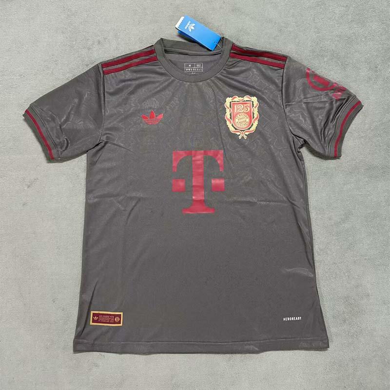 25/26 Bayern Cinza 125 Years version Camisa