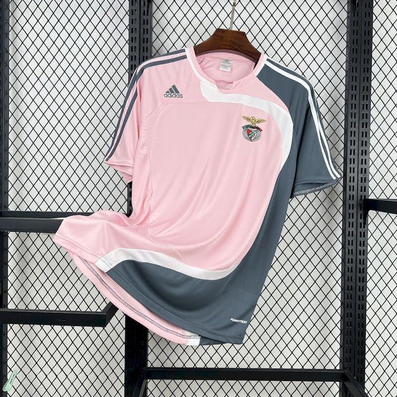 Benfica 2007/08 Visitante Retrô Camisa