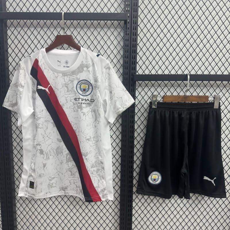 25/26 Manchester city Infantil Visitante 16-28 Camisa