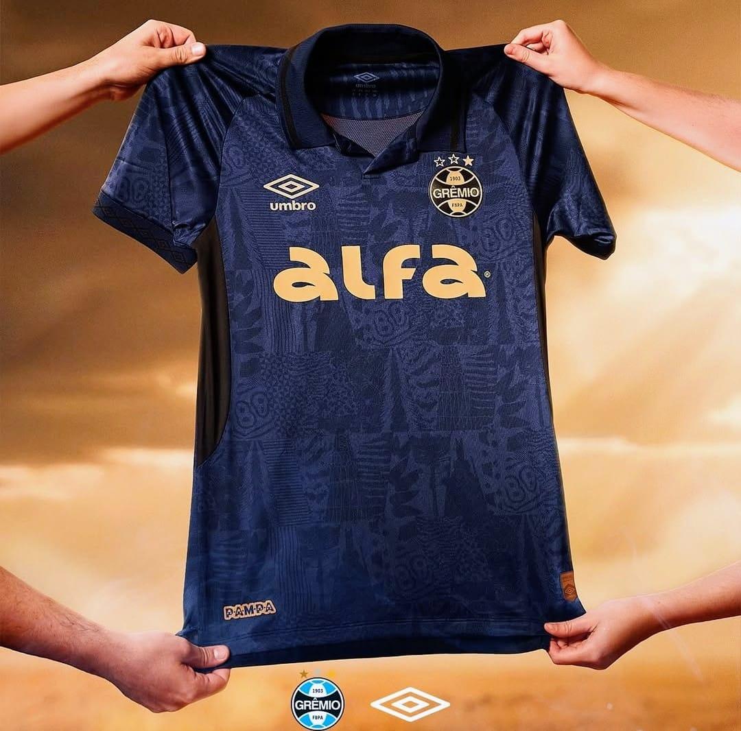 25/26 Gremio Terceiro Uniforme Azul