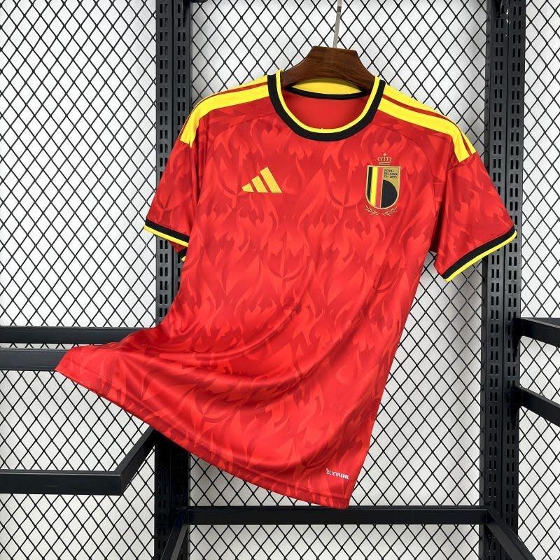 26/27 Belgium Copa do Mundo Titular Camisa
