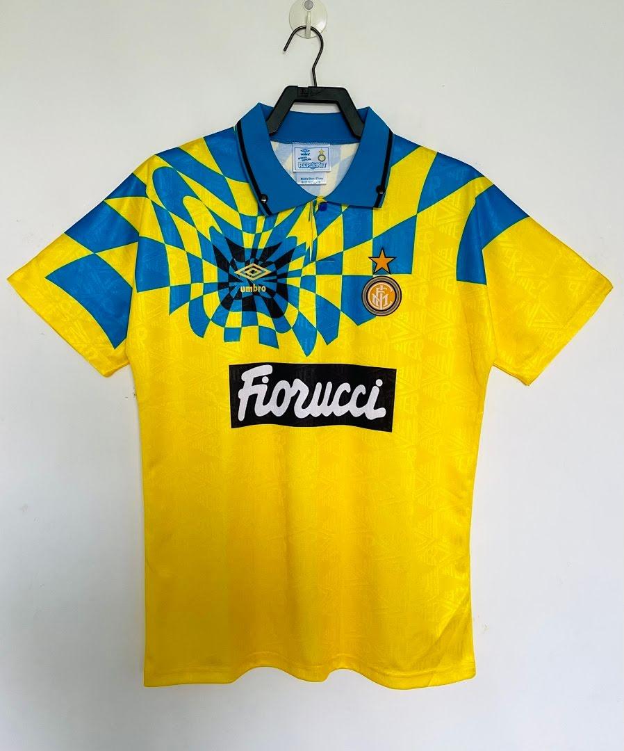 1992/94 Inter Milan 2nd Visitante Retrô Camisa