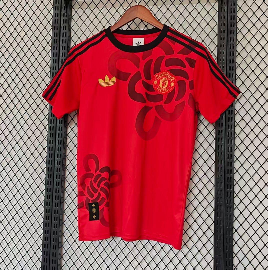 26/27 Manchester United Vermelha Treino Camisa