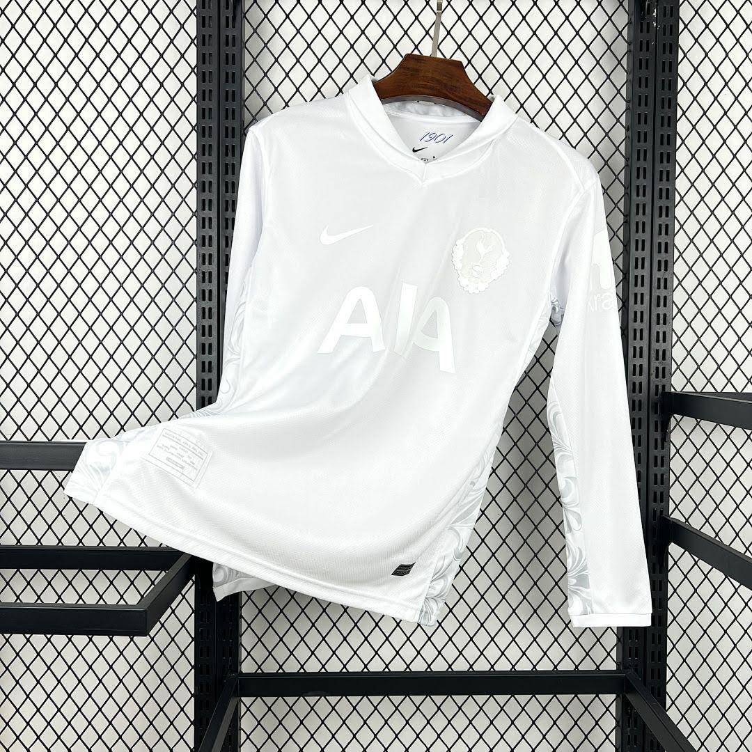 2025/26 Tottenham Hotspur 125th Anniversary Manga Longa Camisa