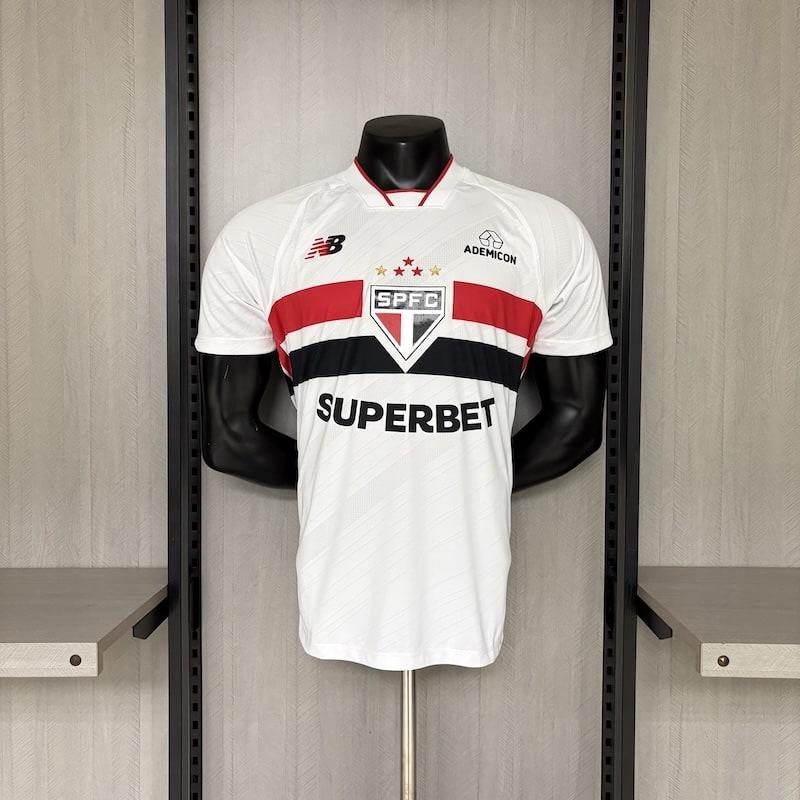 26/27 Saoo Paulo Titular Versão Jogador Camisa