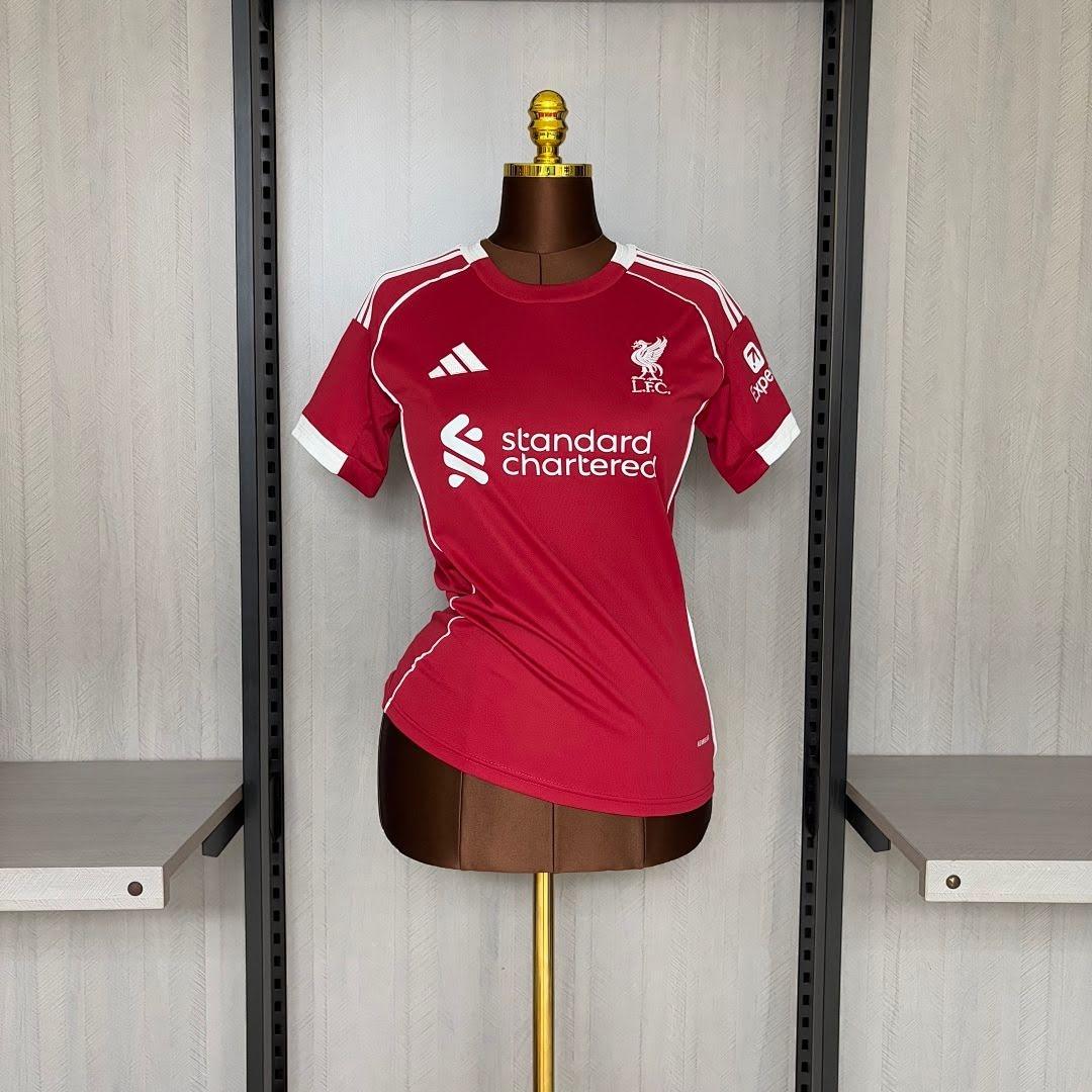 25/26 Liverpool Titular Feminina Camisa