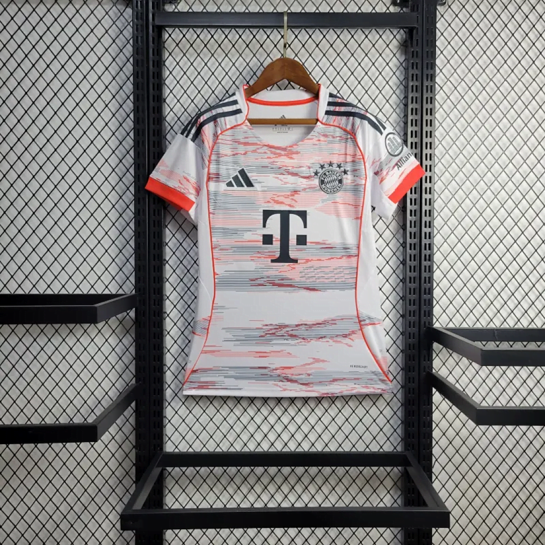 25/26 Bayern Munich Visitante Feminina Camisa