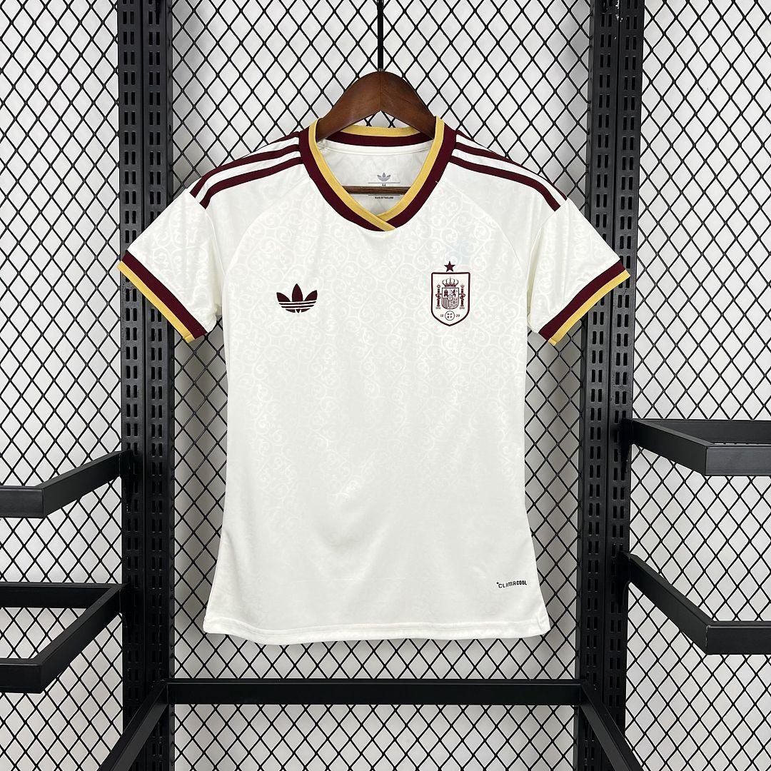 26/27 Spain Visitante Feminina Camisa