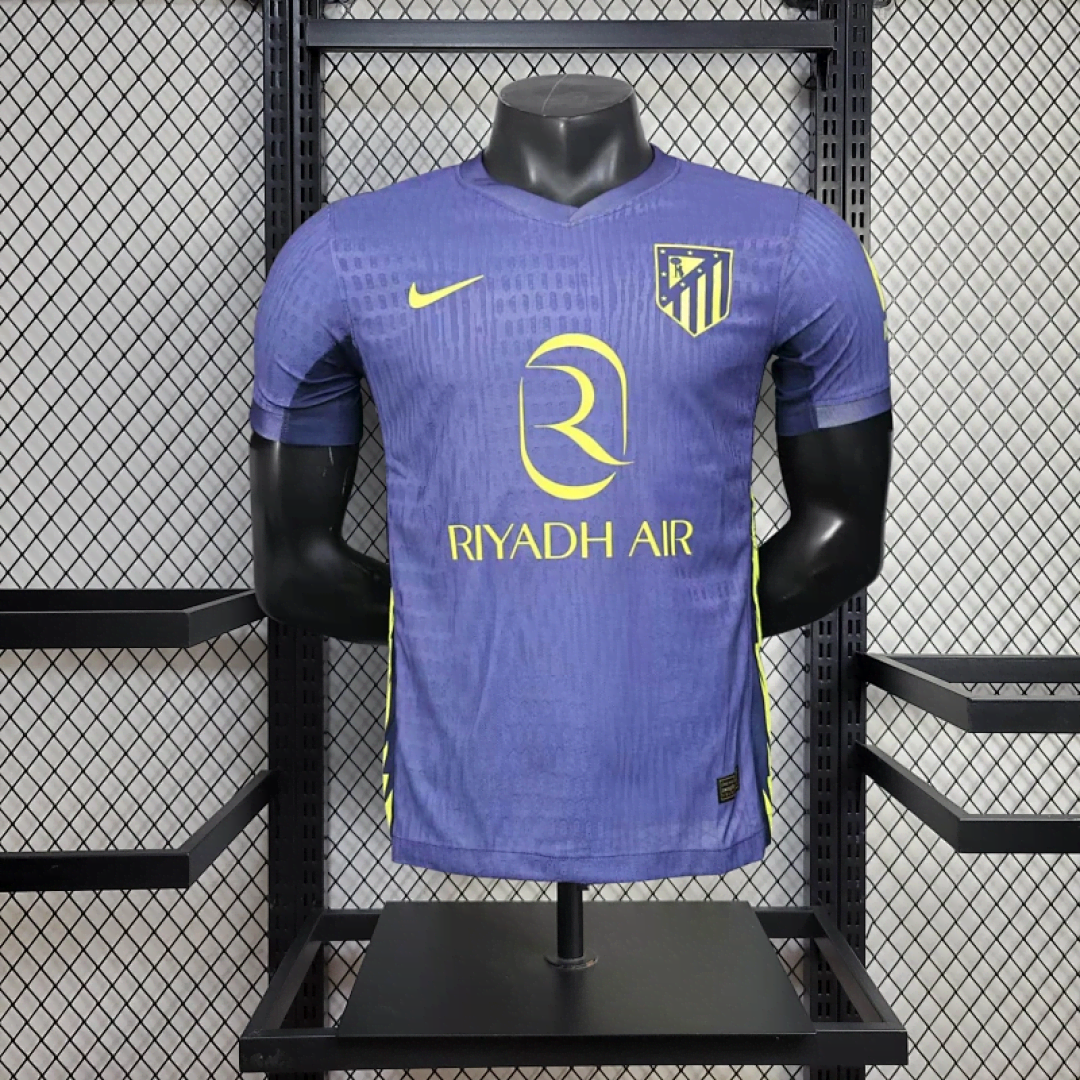 25/26 Atletico Madrid Visitante Jogador Camisa