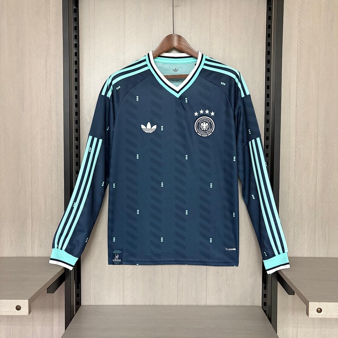 26/27 Germany Visitante Manga Longa Camisa