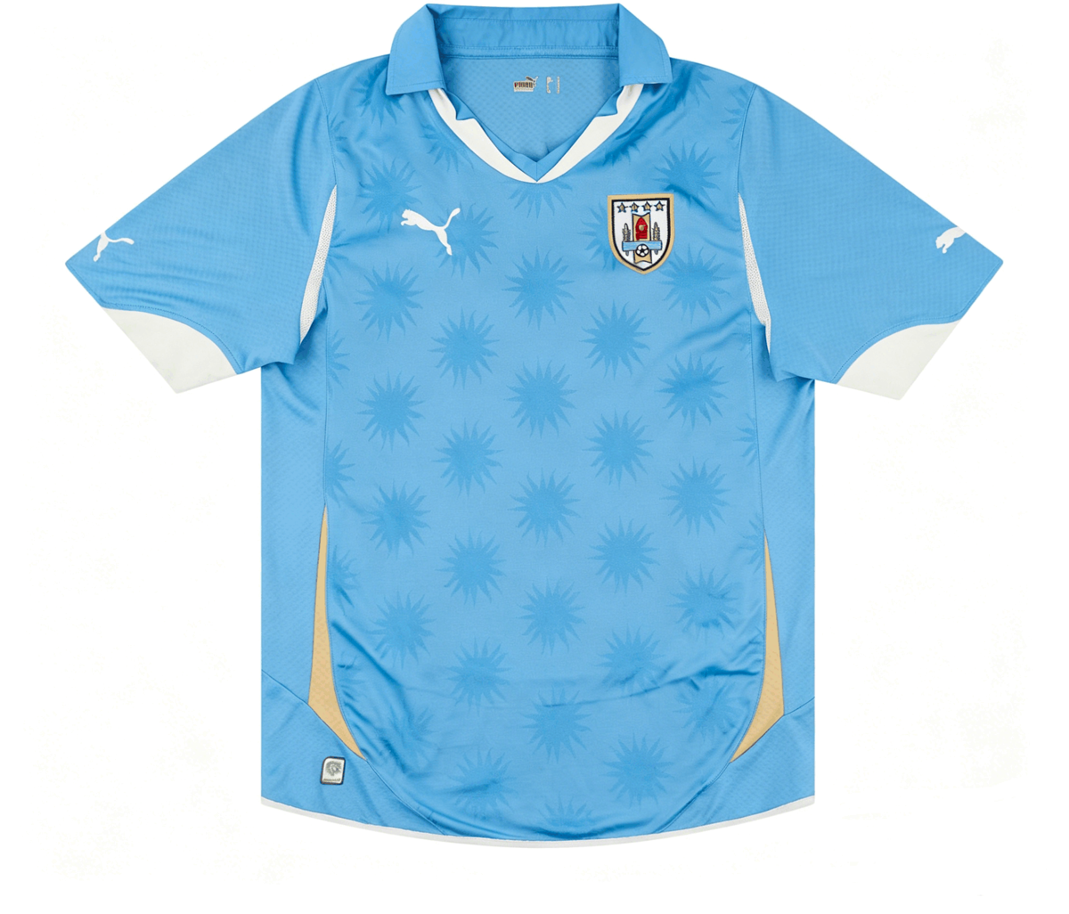 2010 Uruguay Retrô Titular Camisa