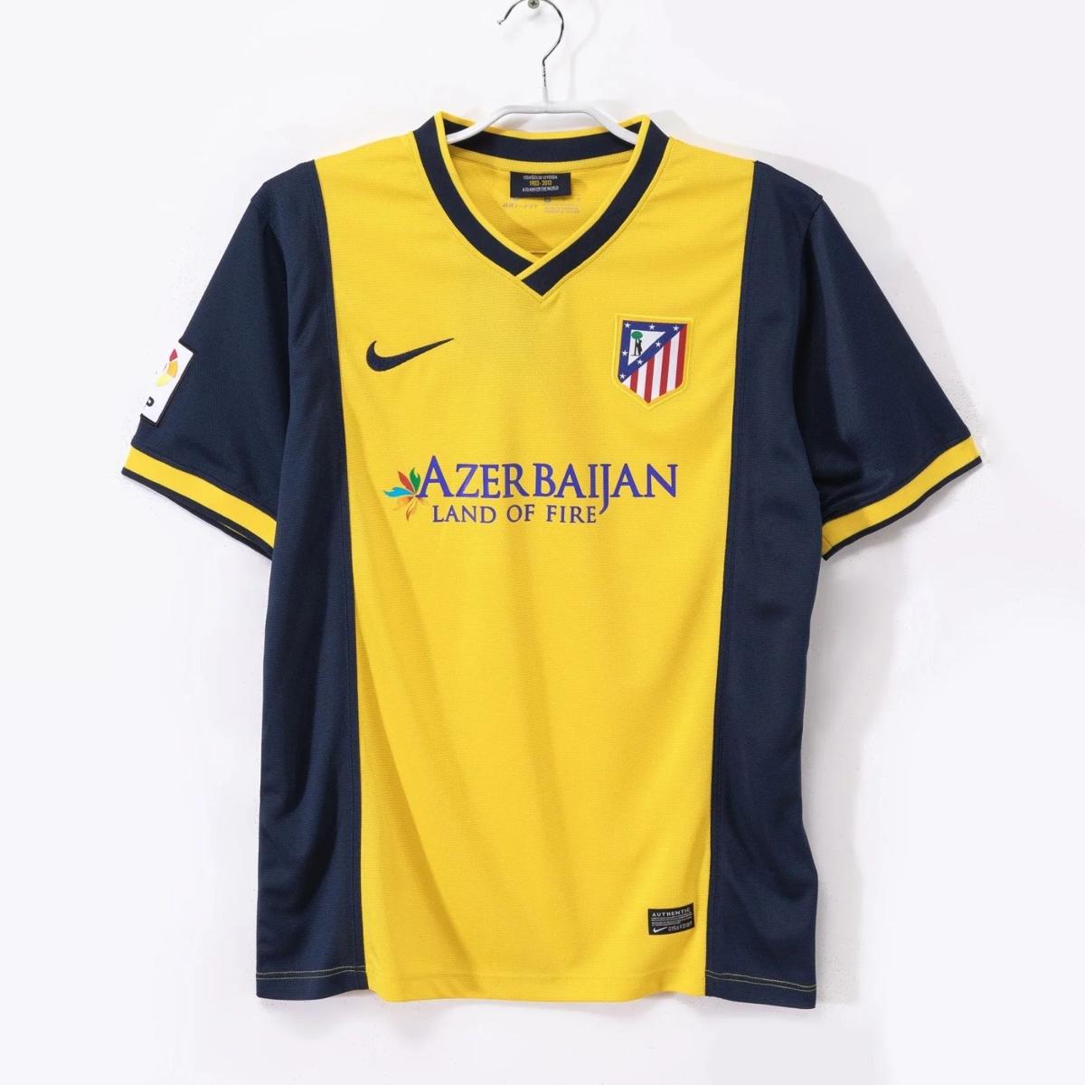 13-14 Atl&eacute;tico Madrid Visitante Retrô Camisa