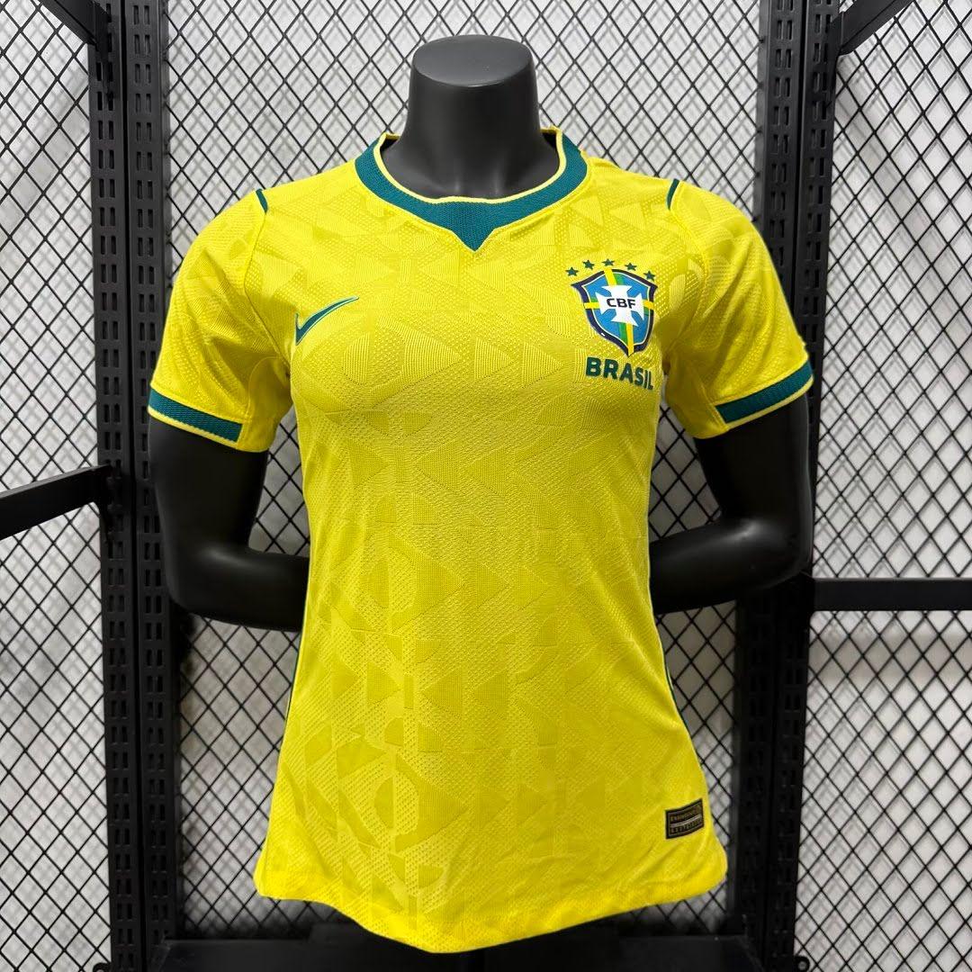 26/27 Brazil Titular Feminina Jogador Camisa