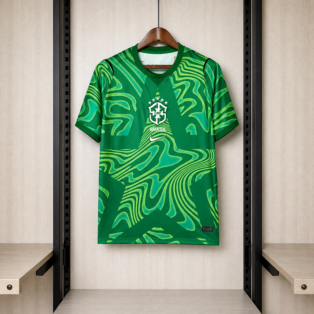 2026 Brazil Stadium Goleiro Camisa