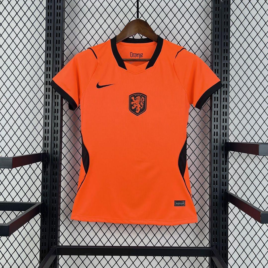 26/27 Netherlands Titular Feminina Camisa