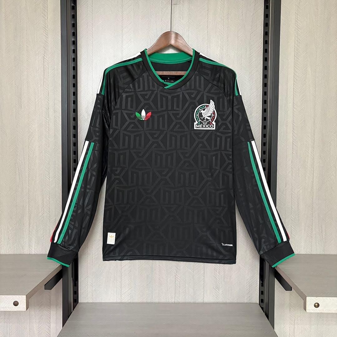 26/27 Mexico Terceiro Uniforme Manga Longa Camisa