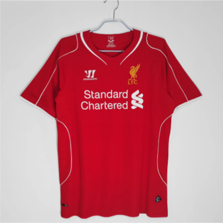 14/15 Liverpool Titular Retrô Camisa