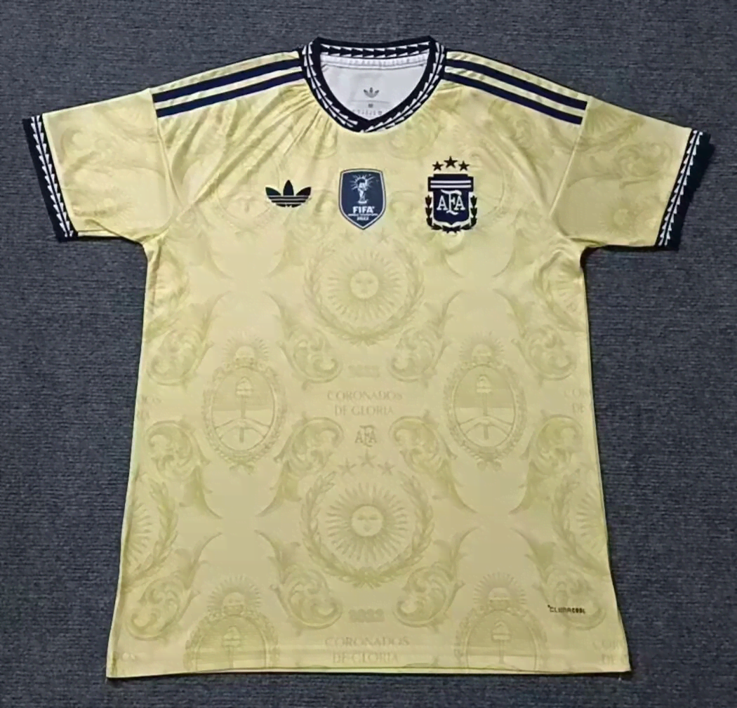 26/27 Argentina Edição Especial Amarela Camisa