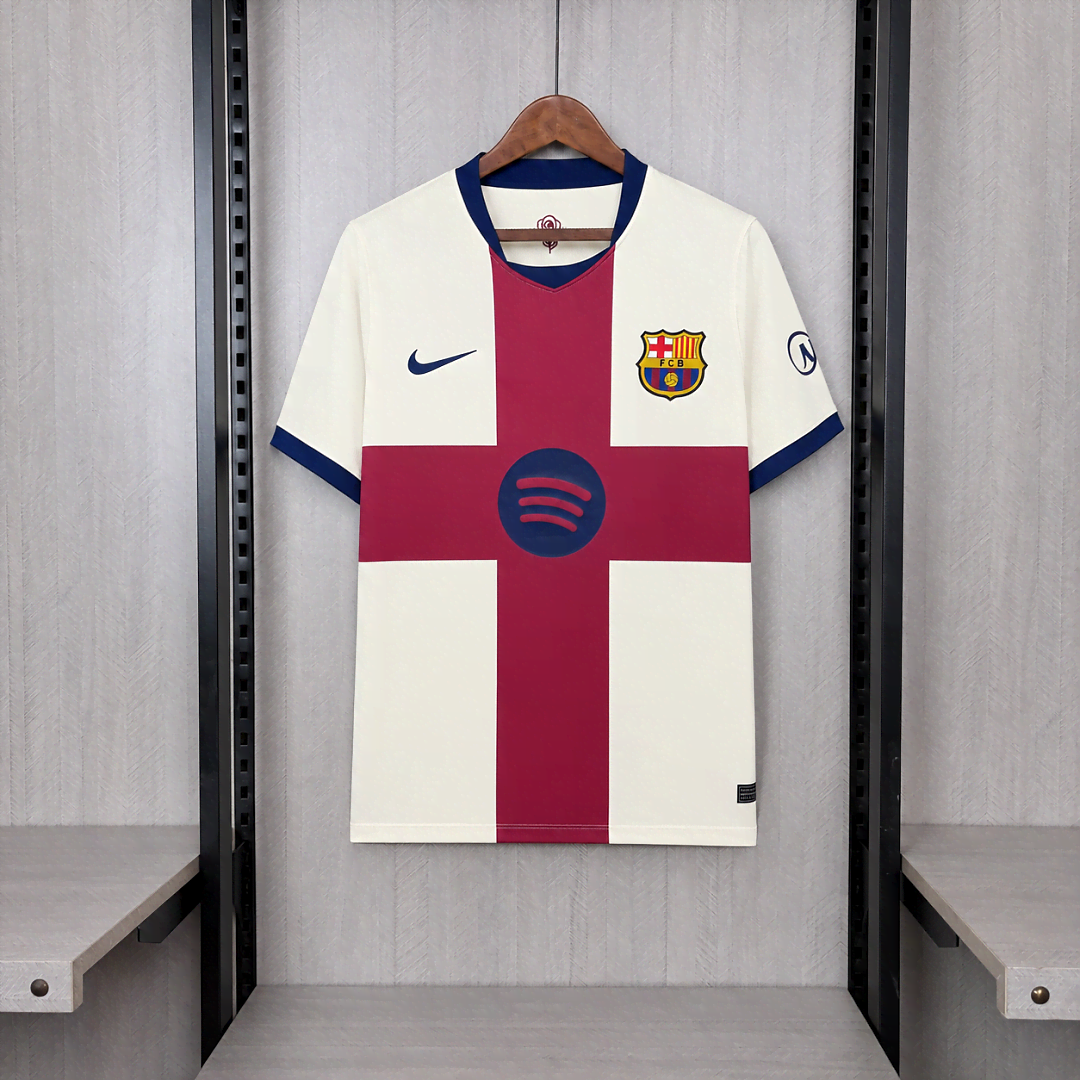 26/27 Barcelona Fourth Visitante Match Camisa