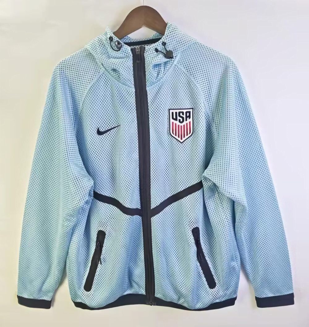 2026 USA Titular - Light Azul Camisa