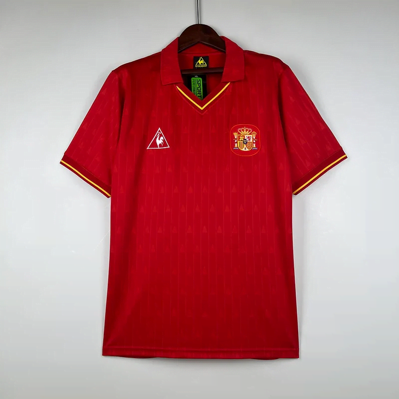 1988 Spain Titular Retrô Camisa