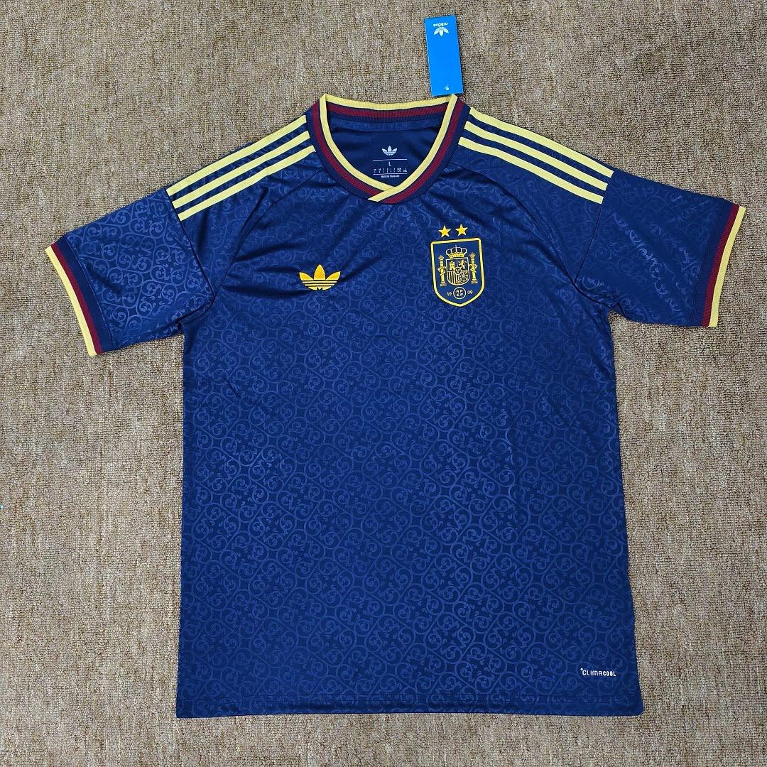 26/27 Spain Visitante Dark Azul (2-star) Camisa
