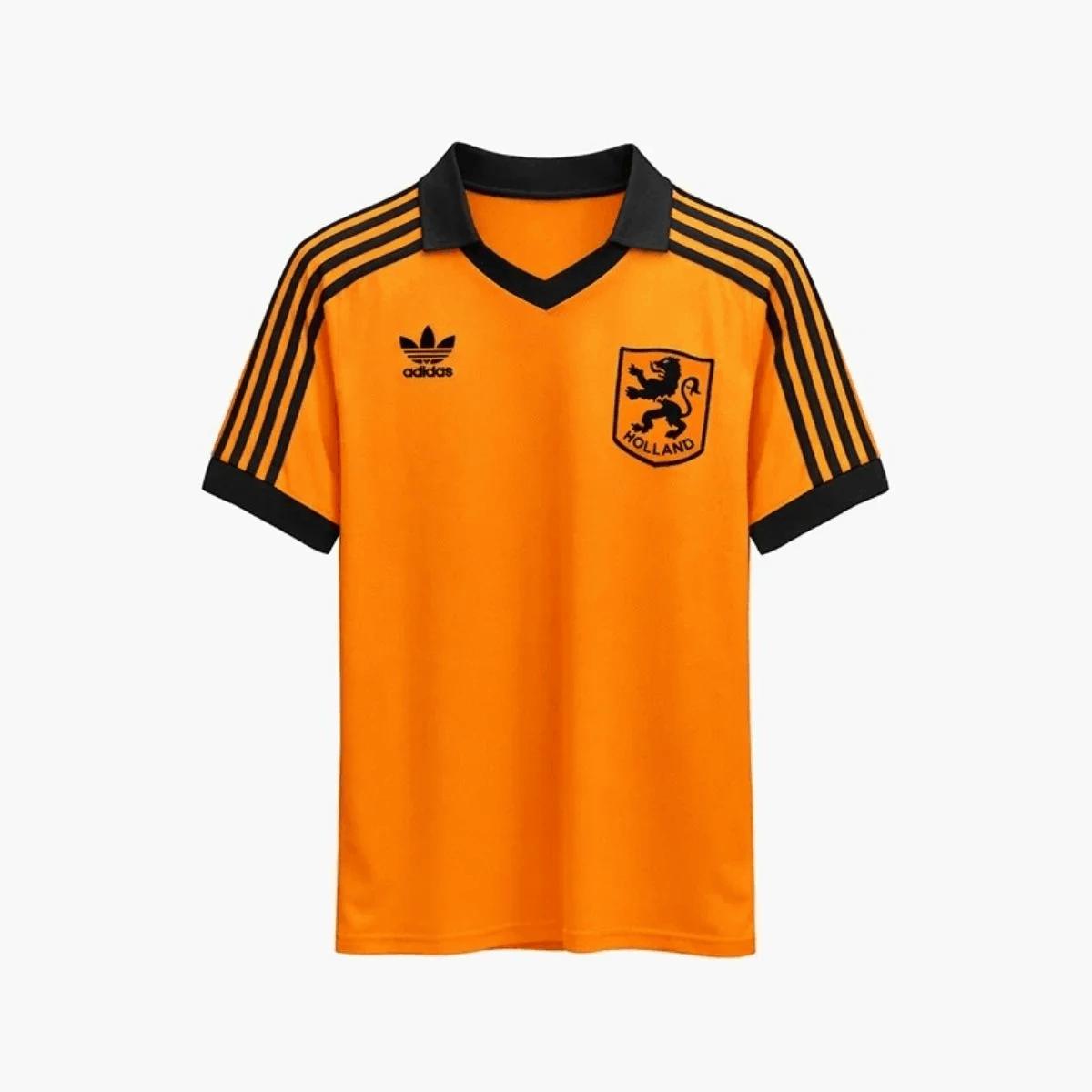 1980 Netherlands Titular Retrô Camisa