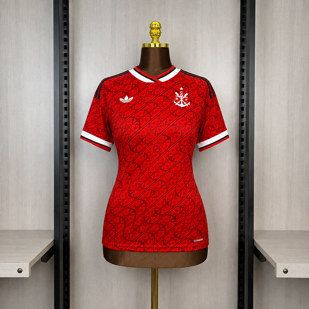 26/27 Flamengo Terceiro Uniforme Feminina Camisa