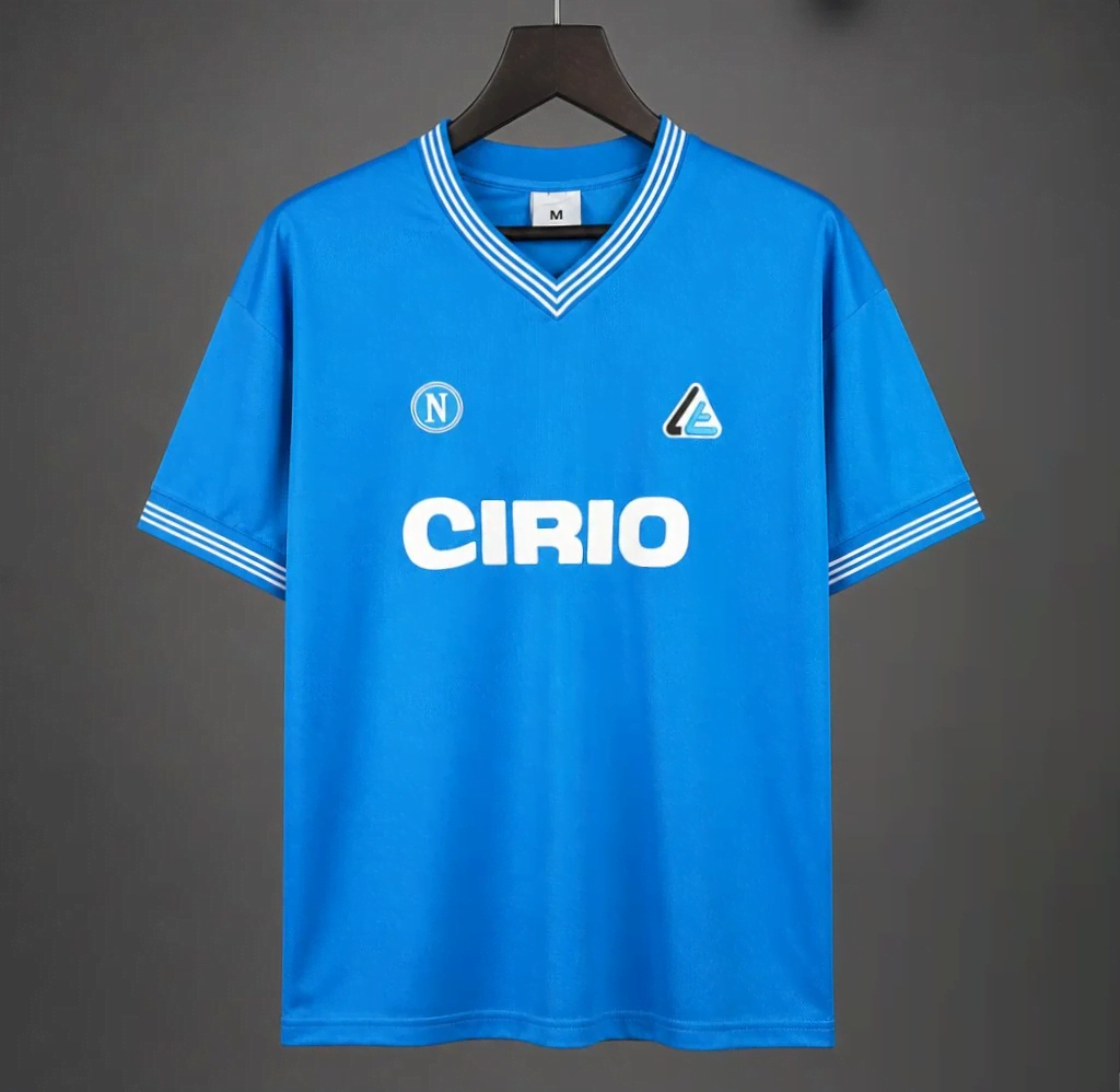 1984/85 Napoli Titular Retrô Camisa