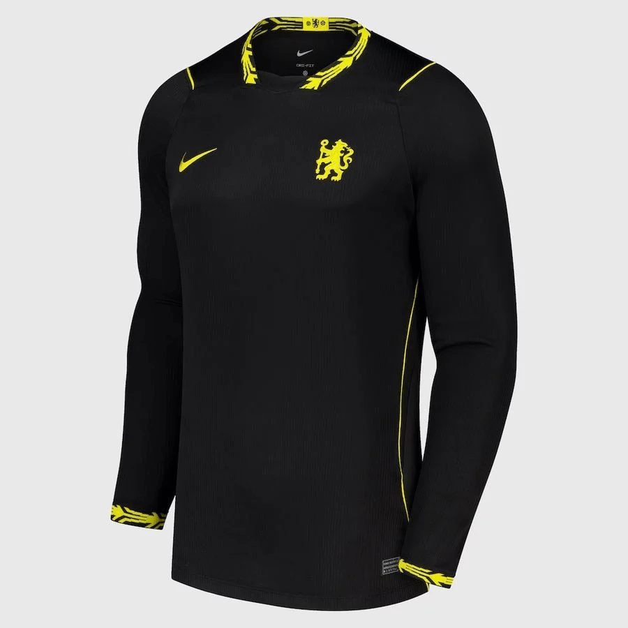 26/27 Chelsea Visitante Manga Longa Camisa