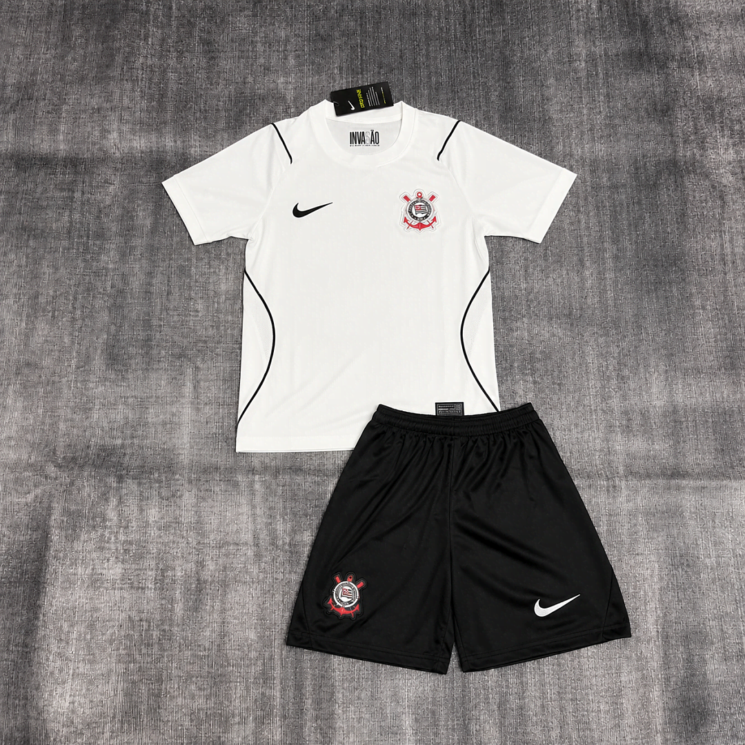 26/27 Corinthians Titular Infantil 16-28 Camisa